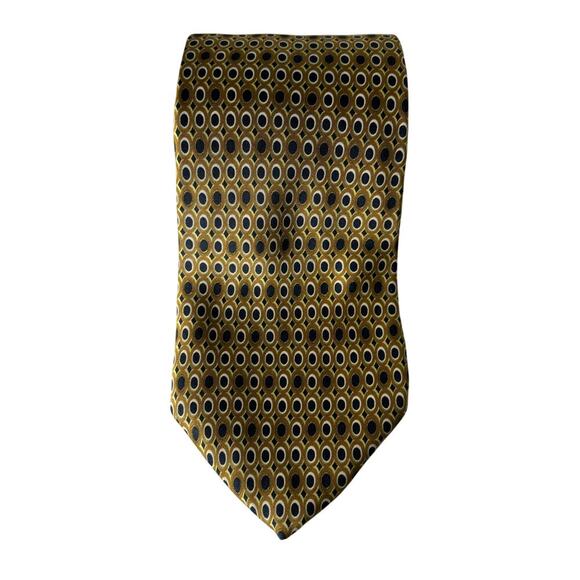 Brioni Silk Tie Gold - Picture 1 of 2